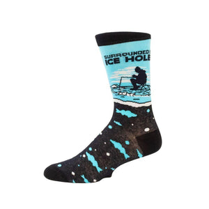 Surrounded By Ice Holes Socks - Love From USA