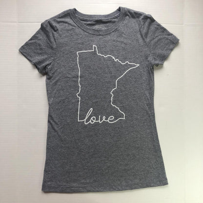 Ladies Minnesota Love Tshirt - Love From USA