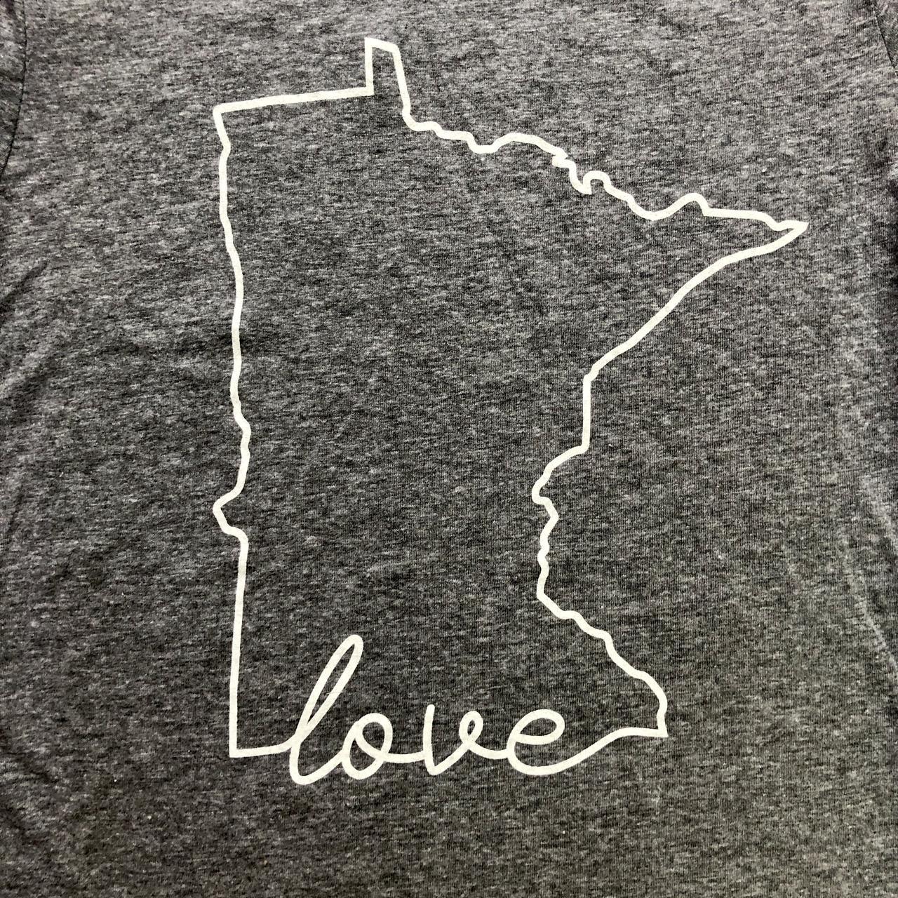 Ladies Minnesota Love Tshirt - Love From USA