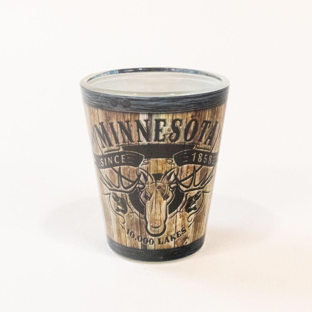 Minnesota Barrel Shot Glass - Love From USA
