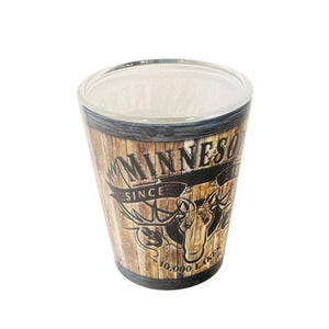 Minnesota Barrel Shot Glass - Love From USA
