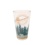 Minnesota Bottom Line Pint Glass - Love From USA