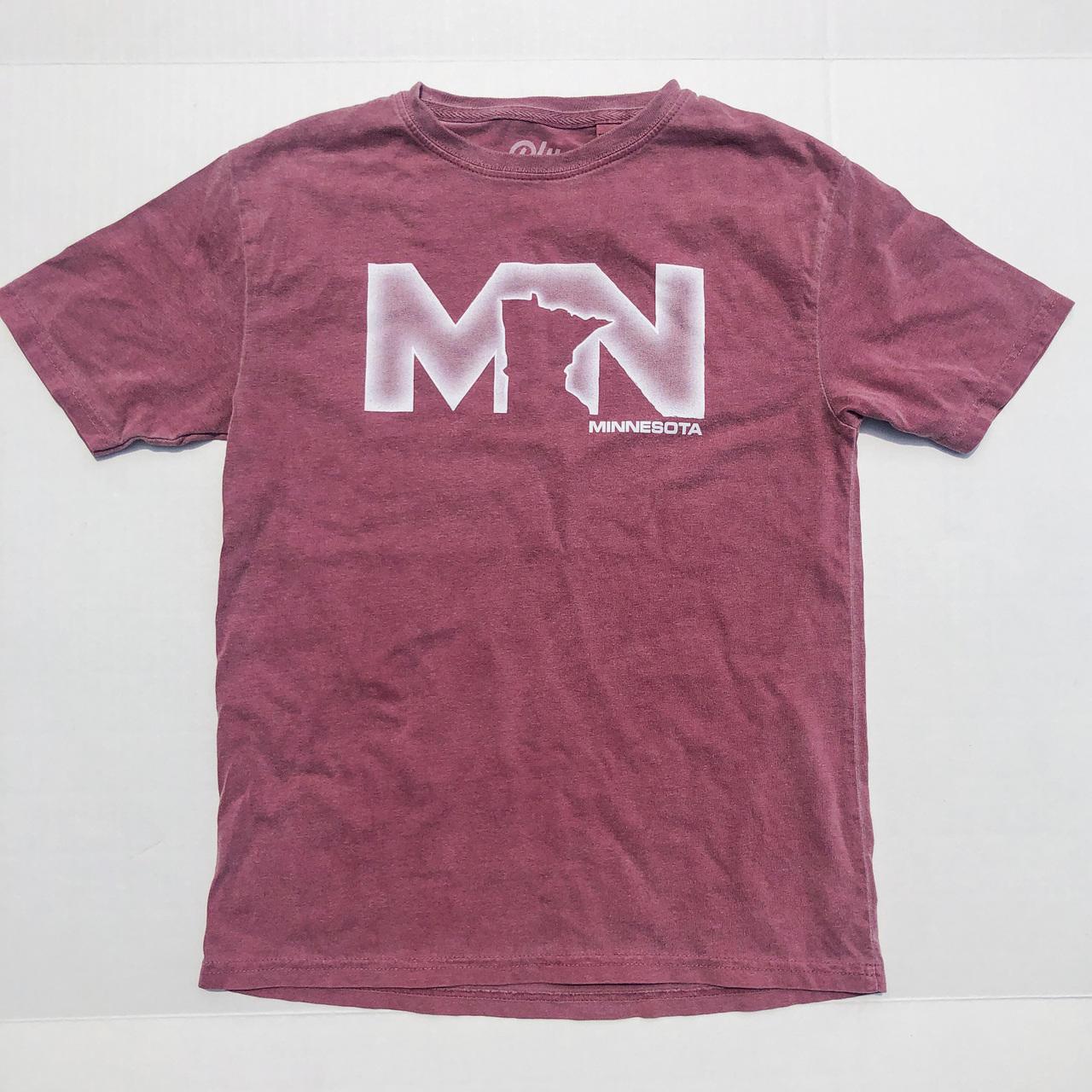 Minnesota Brandmark State Shape Youth Tshirt - Love From USA