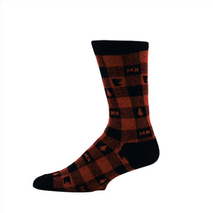 Minnesota Buffalo Plaid Socks - Love From USA