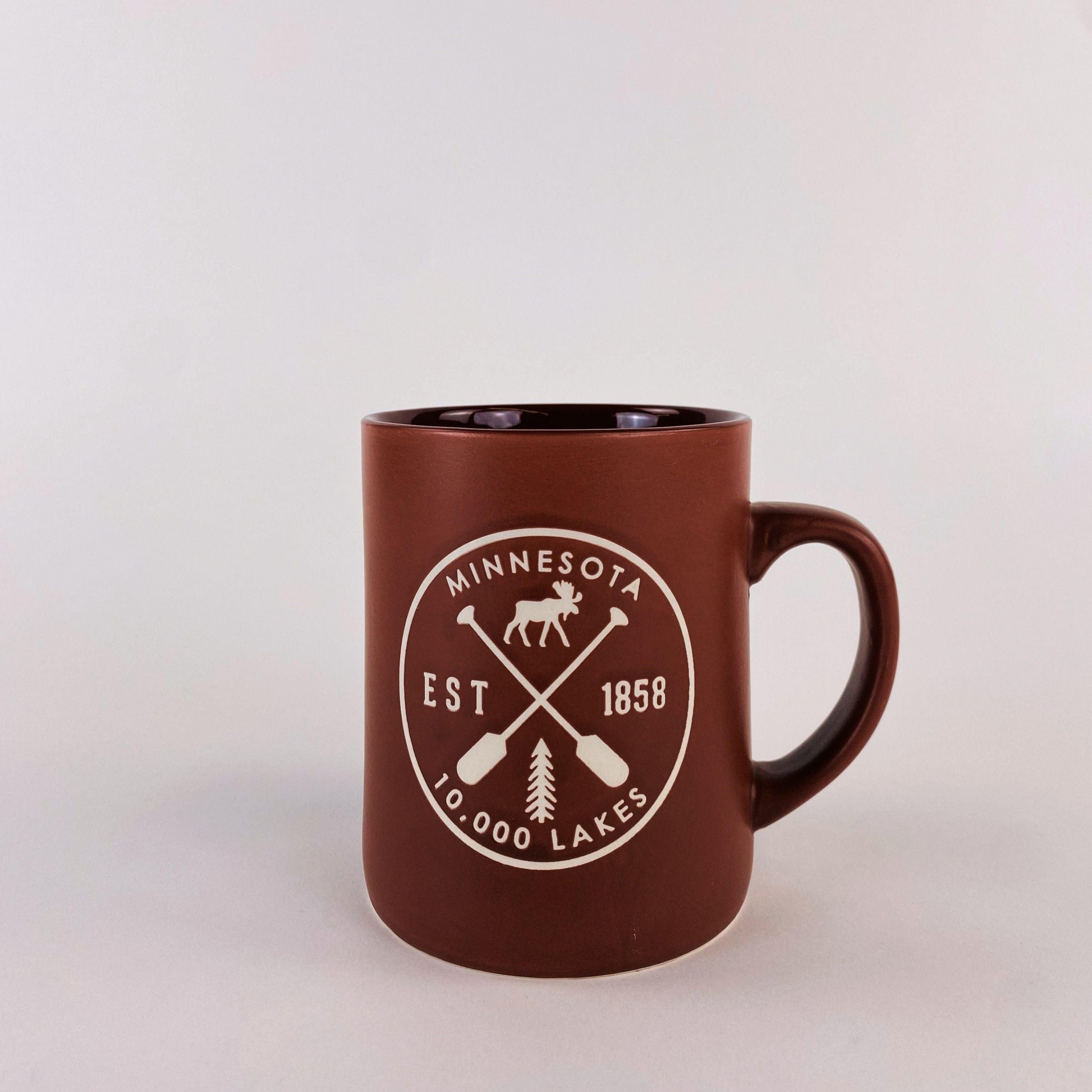 Minnesota Established Crest Red Brick Mug - Love From USA