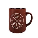 Minnesota Established Crest Red Brick Mug - Love From USA