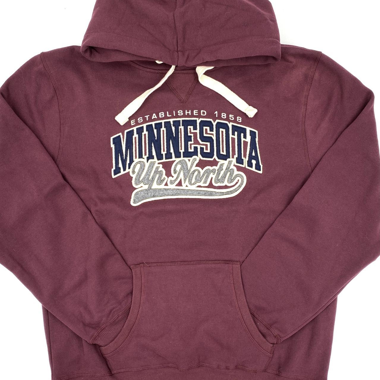 Minnesota Fleece Hooded Sweatshirt - Love From USA
