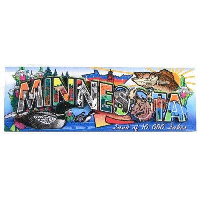 Minnesota Greetings Magnet - Love From USA