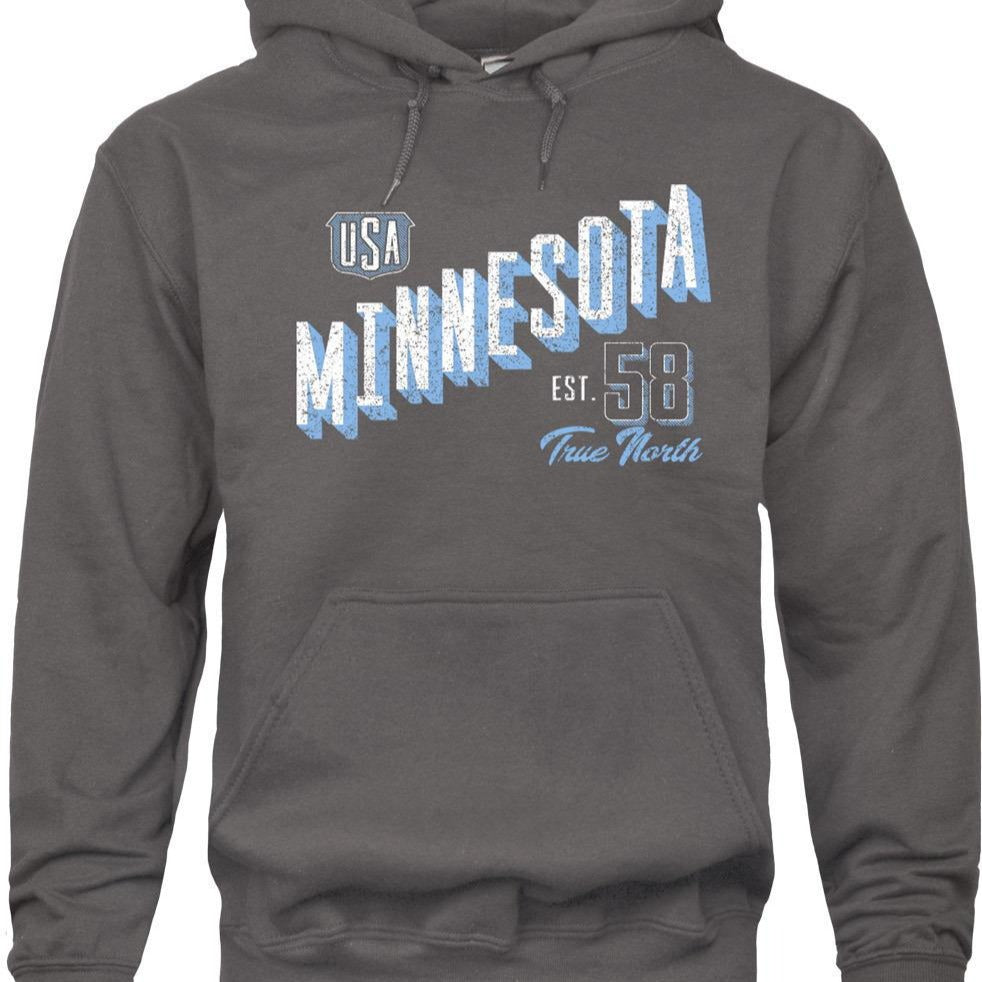 Minnesota Hooded Sweatshirt Rigorous - Love From USA