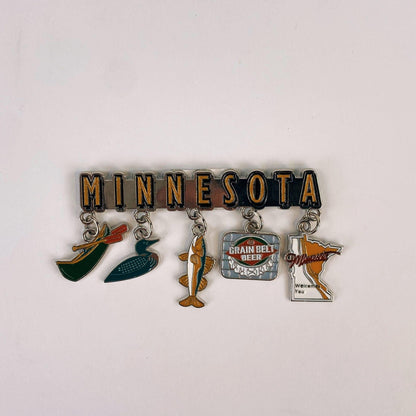 Minnesota Icons Magnet - Love From USA