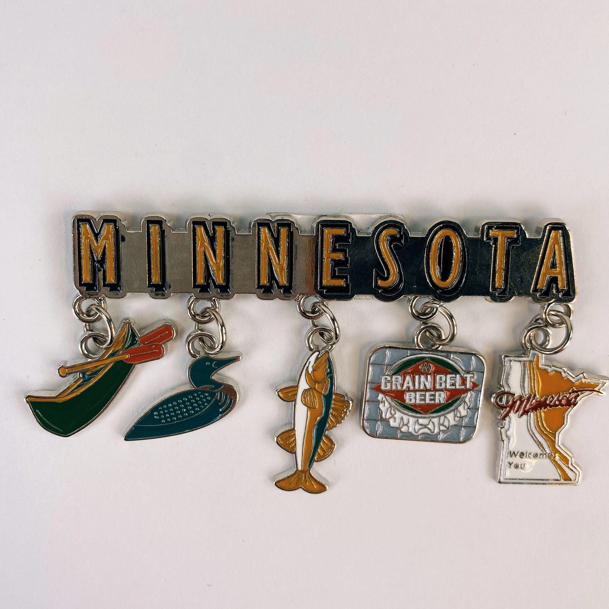 Minnesota Icons Magnet - Love From USA