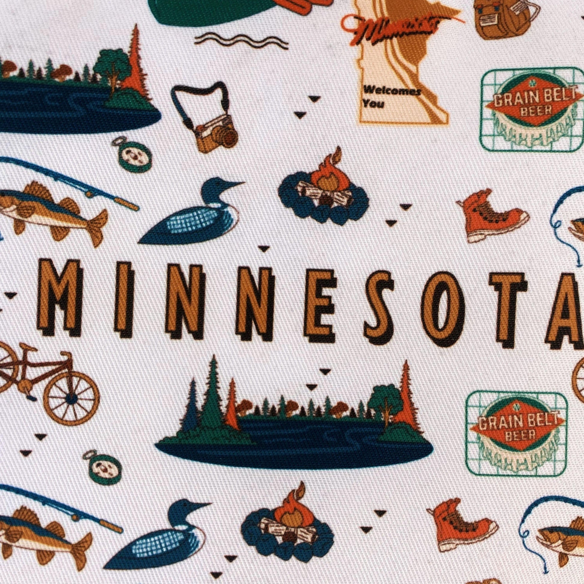 Minnesota Icons Pot Holder - Love From USA