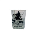 Minnesota Marble Black Shot Glass - Love From USA