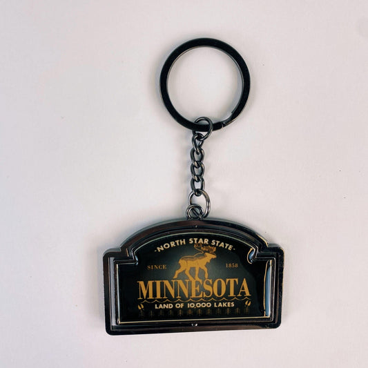 Minnesota Moose Keychain - Love From USA