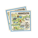 Minnesota Scene Swedish Dishcloth (Set of 2) - Love From USA