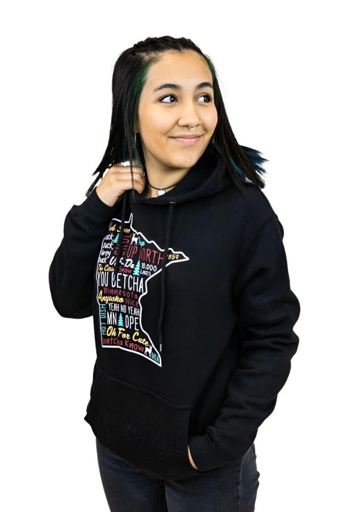 Minnesota Slang Hoodie Love From USA