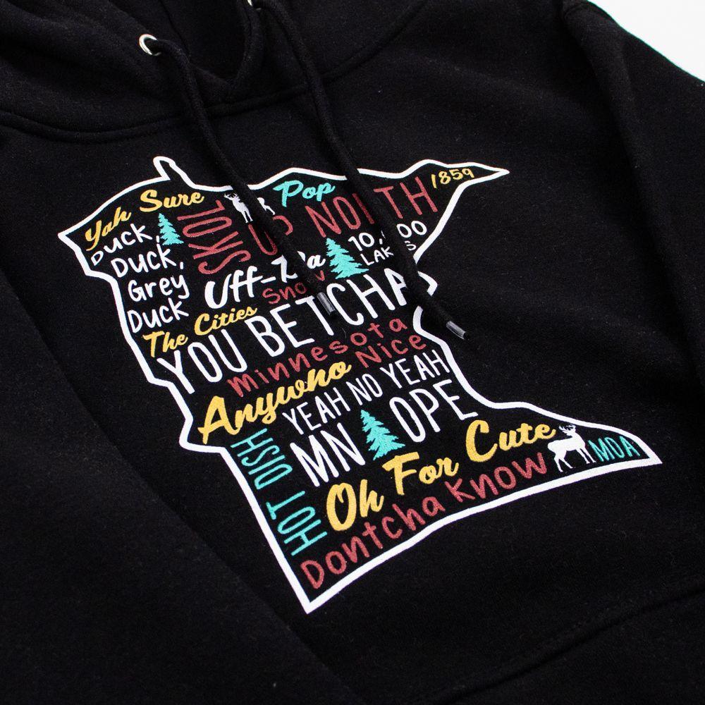 Minnesota Slang Hoodie Love From USA