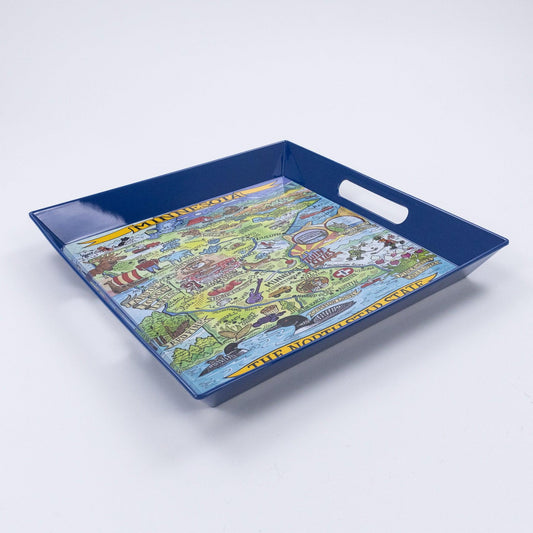 Minnesota State Icons Tray - Love From USA