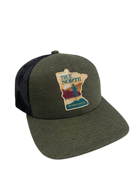 Minnesota True North Embroidered Minnesota State Mesh Hat - Love From USA