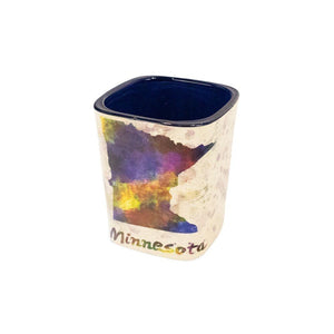 Minnesota Watercolor Shot Glass - Love From USA