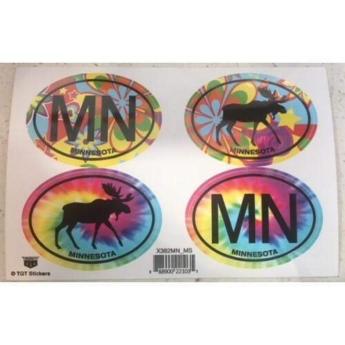 MN Sticker Tie Dye Pack - Love From USA