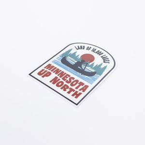 Land of 10,000 Lakes Sticker