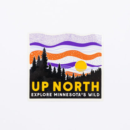 Explore The Wild North Sticker