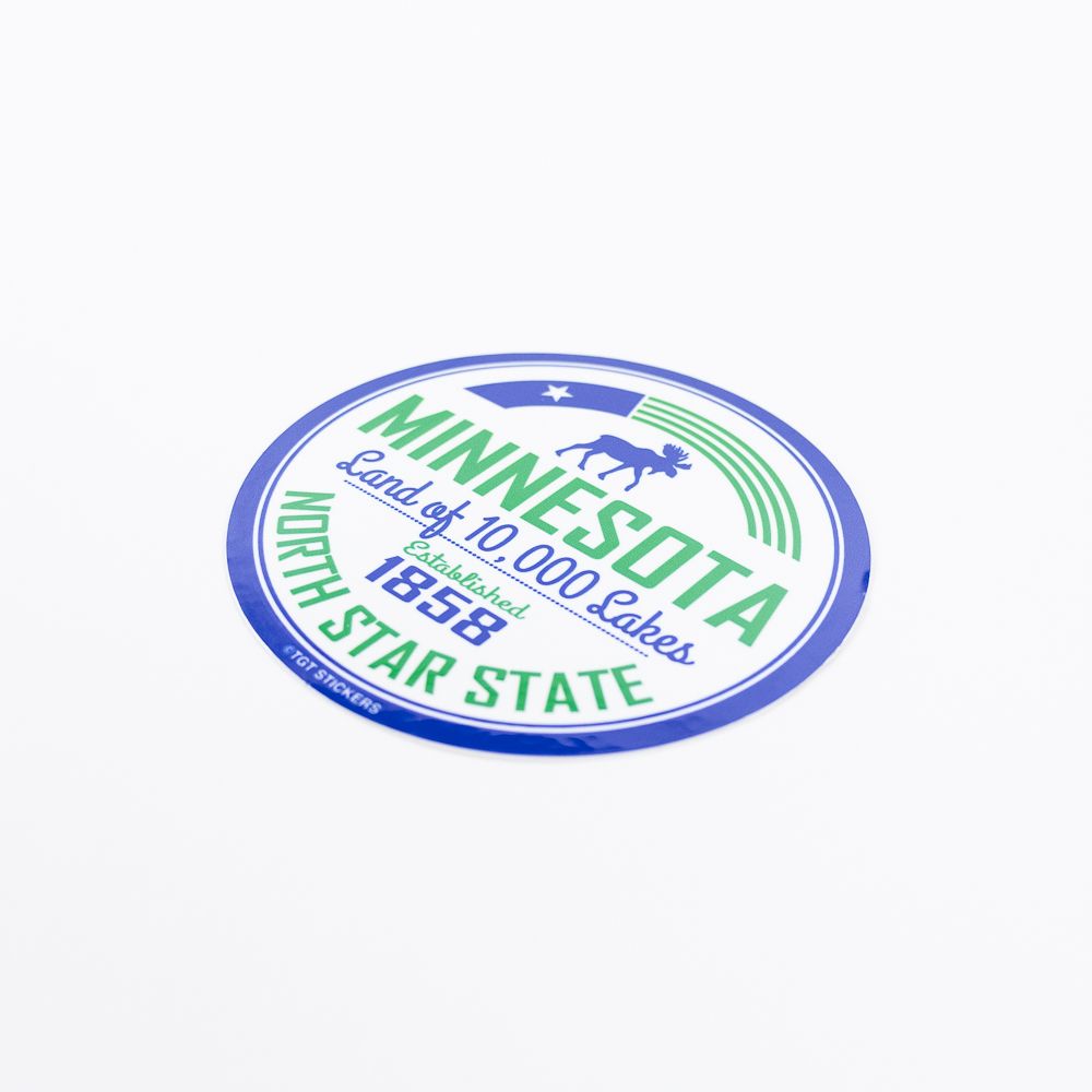 Minnesota North Star State Sticker