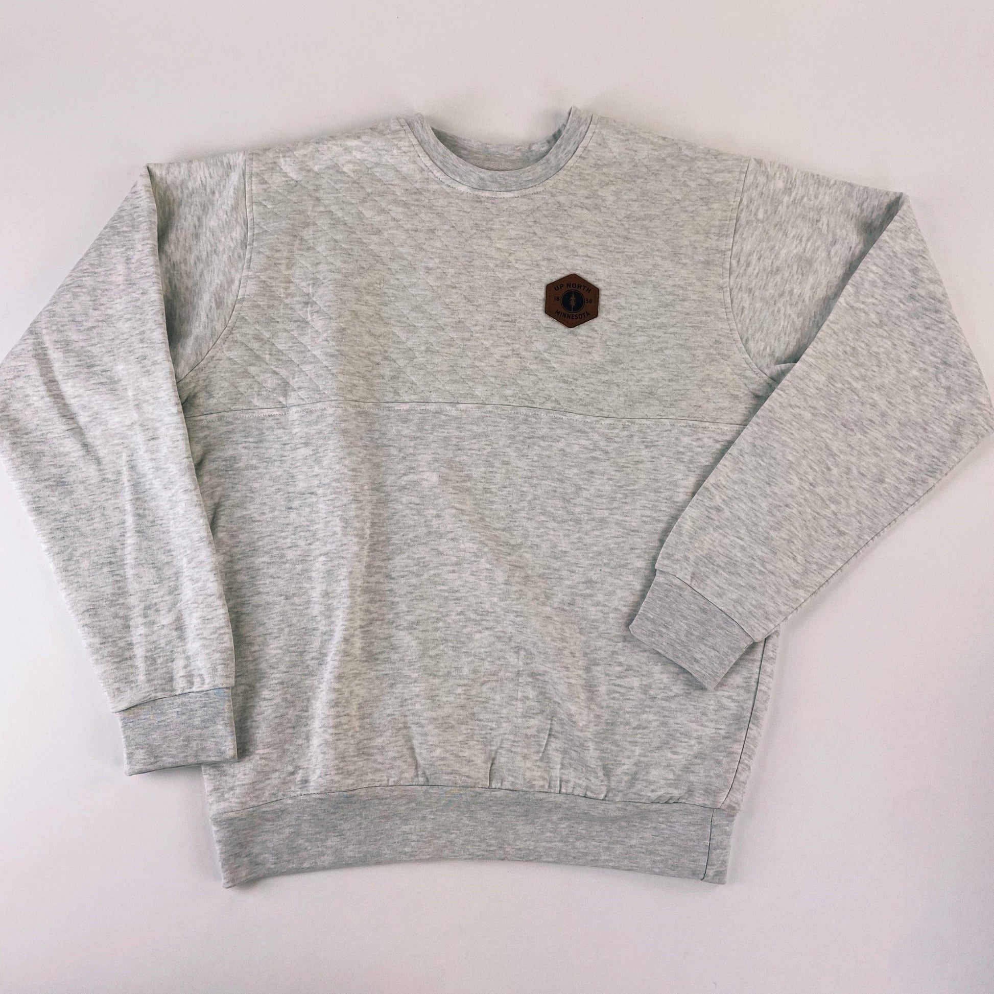 The Minnesota Quilted Crewneck - Love From USA