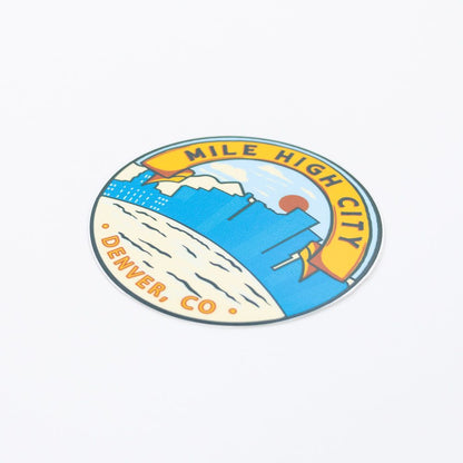 Mile High City Sticker