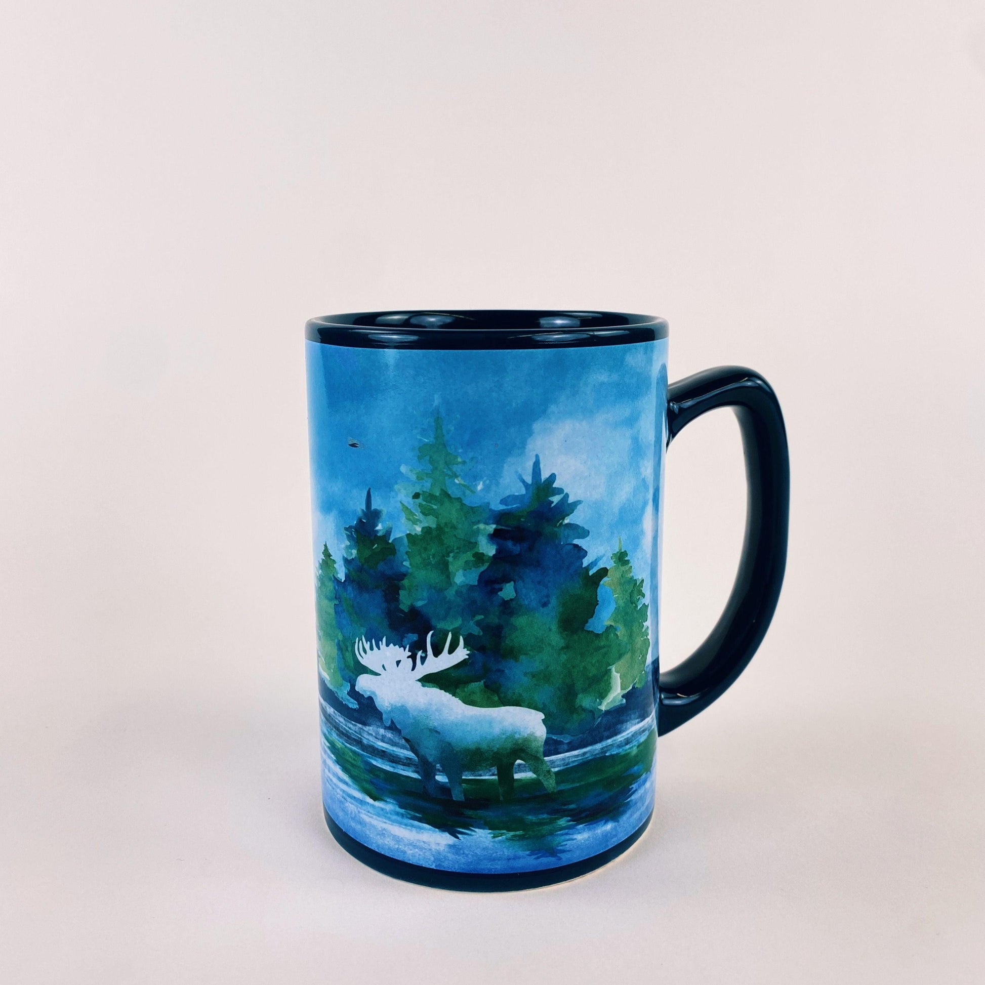 Watercolor Moose Mug - Love From USA