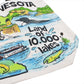 Whimsical Minnesota Map Tote Bag - Love From USA