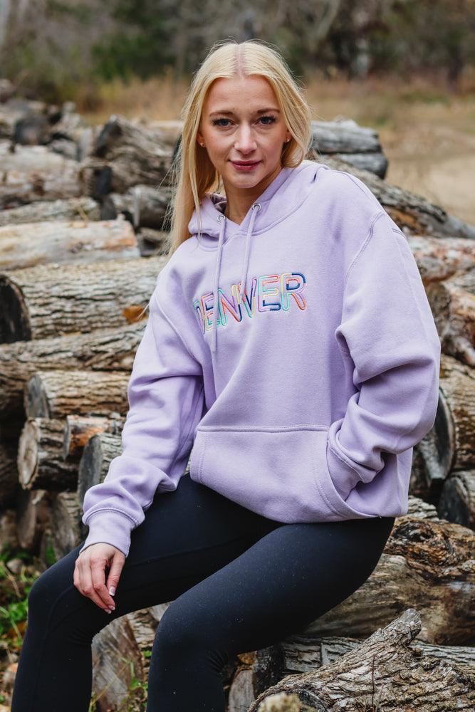 Women's Denver Embroidered Sweatshirt - Love From USA