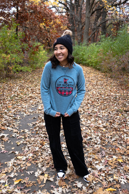 Women's Own the Cold Crewneck - Love From USA