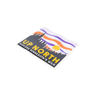 Explore The Wild North Sticker - Love From USA