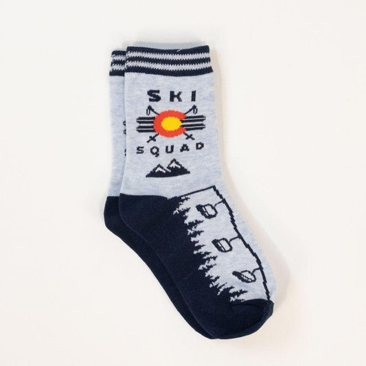 Youth Colorado Ski Squad Socks - Love From USA