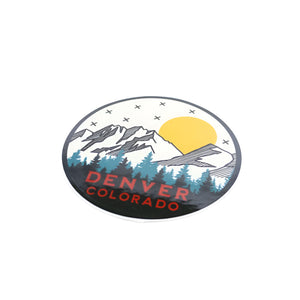 Colorado Mountain High Sticker - Love From USA