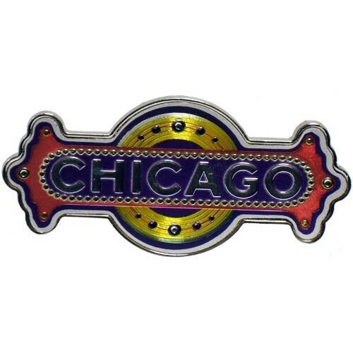 Chicago Marquee Magnet - Love From USA